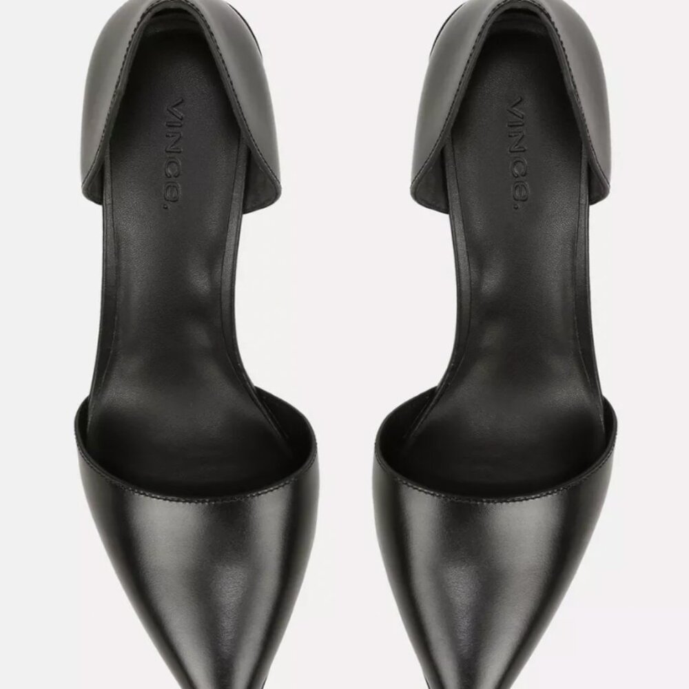 Vince Prim Leather Pump - Picture 2 of 4